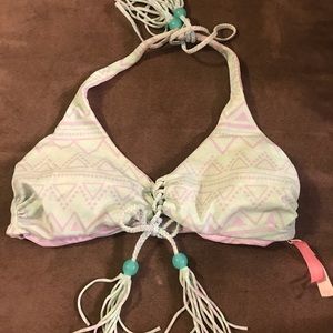 PINK Victoria secret reversible swim top